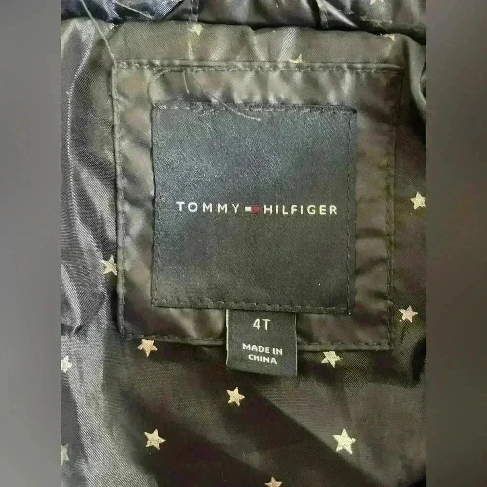 Tommy Hilfiger Girls Kids Size 4T Jacket Blue